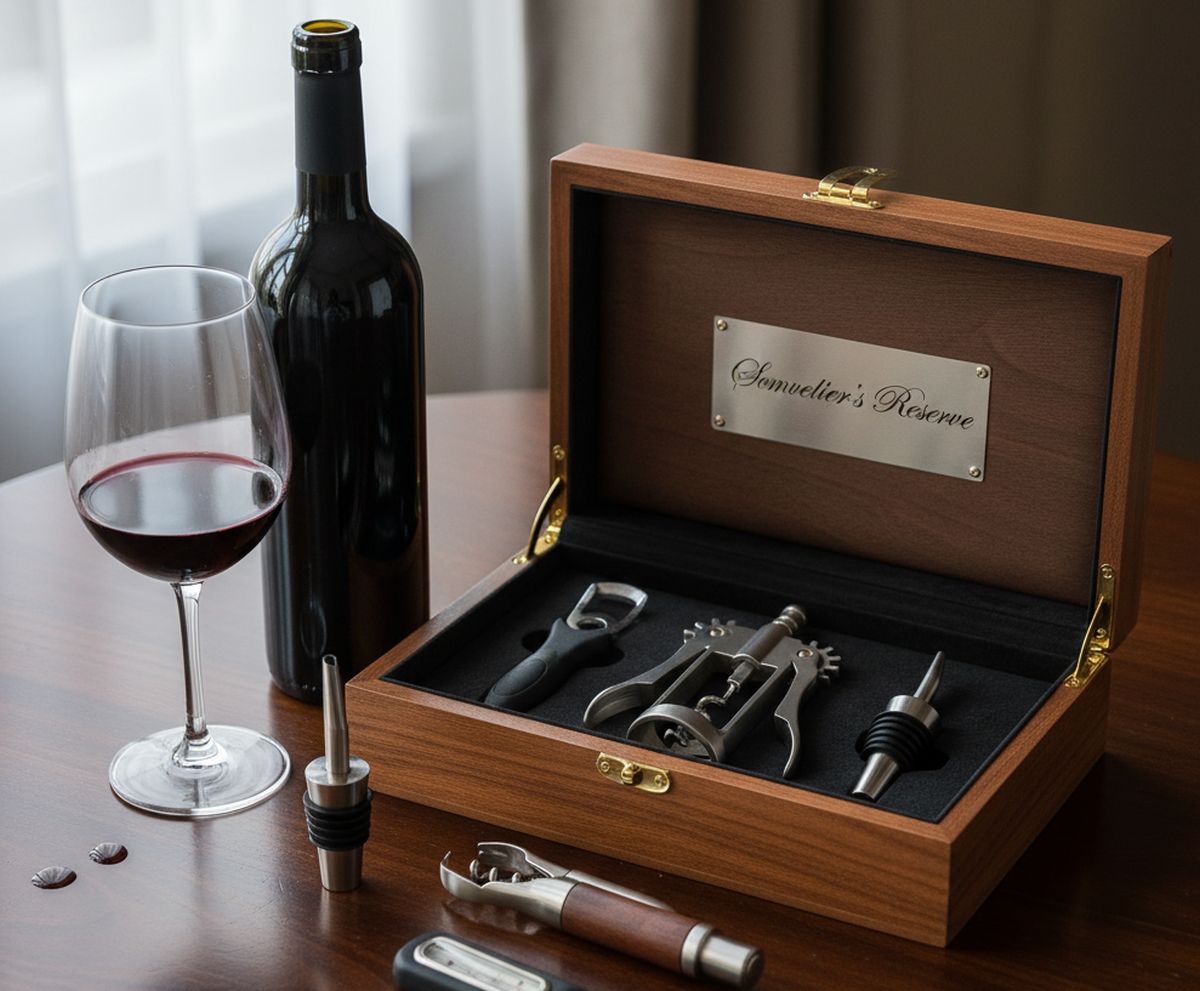 Kit pour bouteille de vin