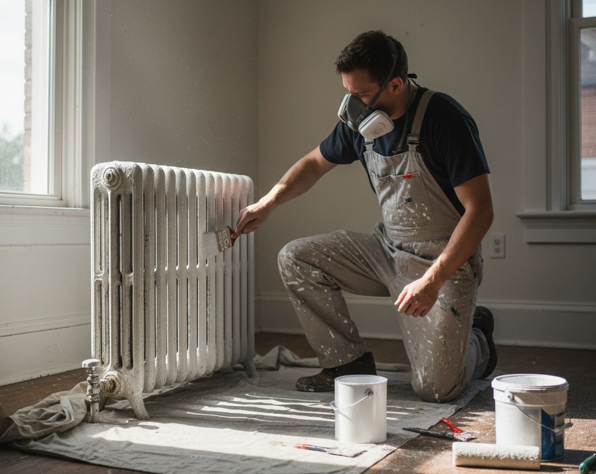 Peut-on peindre un radiateur avec n'importe quelle peinture