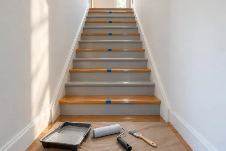 Repeindre un escalier en bois vernis : ce que j'ai appris en 15 marches (et 3 semaines)